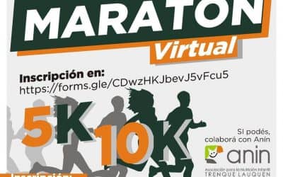 SIGUE ABIERTA LA INSCRIPCIÓN PARA LA PRIMERA MARATÓN VIRTUAL, A REALIZARSE EL 13 DE SEPTIEMBRE, SOBRE 5 Y 10KMS. DE DISTANCIA