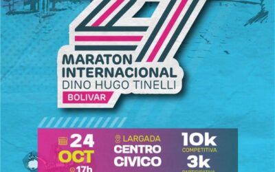 MARATÓN “DINO HUGO TINELLI” DE BOLÍVAR: ESTÁ ABIERTA LA INSCRIPCIÓN GRATUITA PARA ATLETAS LOCALES