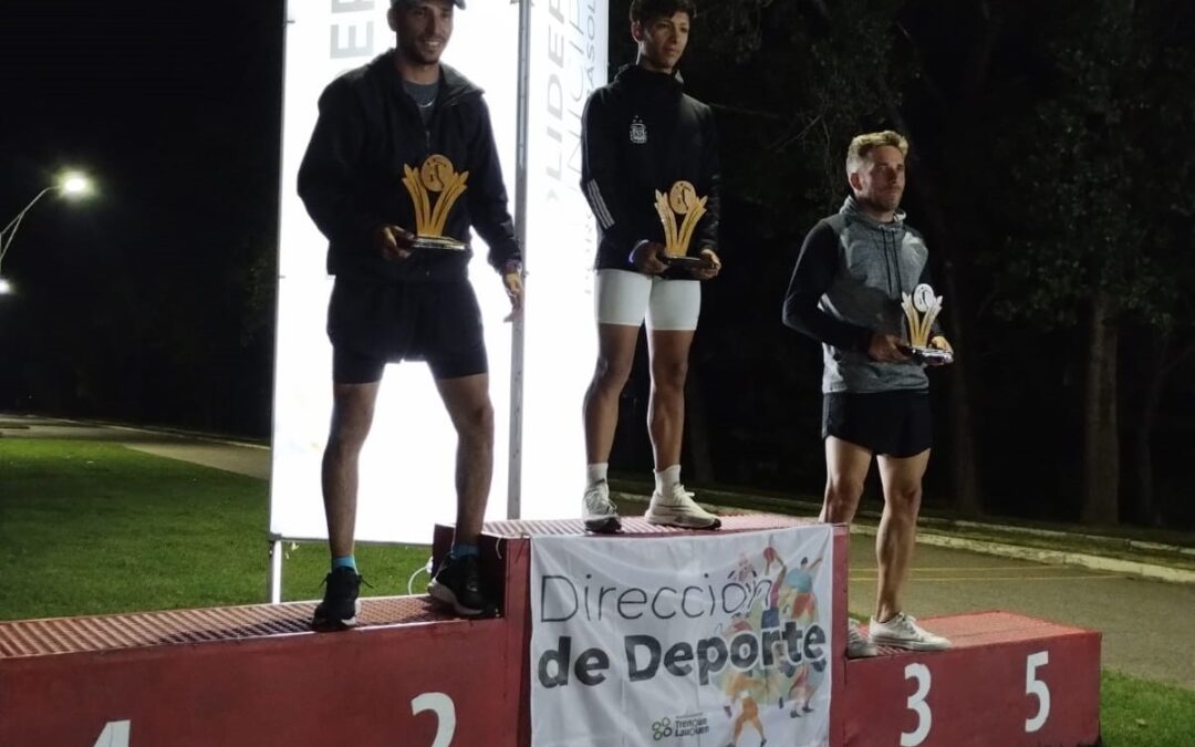 ROSARIO ARGÜELLO RIVAROLA Y LUCIO BARRAGÁN GANARON LOS 10 KM DE LA MARATÓN A LA LUZ DE LA LUNA