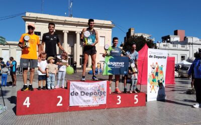 CON 300 ATLETAS SE CORRIÓ EL MARATÓN 6 CIUDADES EN TRENQUE LAUQUEN: LOS GANADORES FUERON JAIRO BECERRA Y JULIETA CIMADAMORE EN 5K, Y CRISTIAN CABRERA Y ANGELINA REYES EN 10K