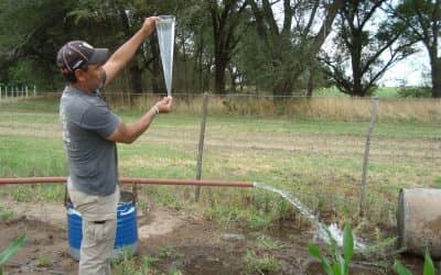 Continúa la obra de ejecución de 13 pozos en Mari Lauquen