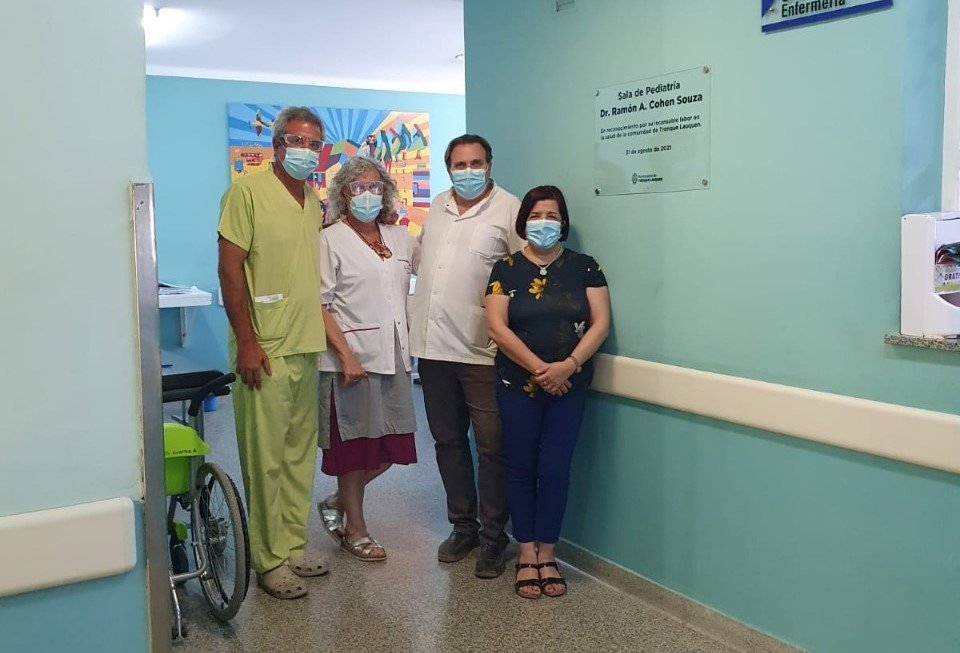 LA DRA. MARTA COHEN VISITÓ EL HOSPITAL MUNICIPAL DR. PEDRO T. ORELLANA DONDE  RECORRIÓ LOS DISTINTOS SERVICIOS ESPECIALMENTE LA SALA DE PEDIATRÍA