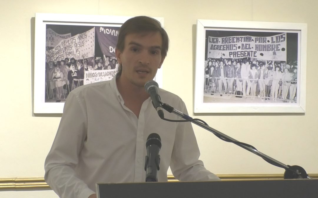 MARTÍN BORRAZÁS: “ES DE VITAL IMPORTANCIA QUE DESDE EL ESTADO SE CUMPLA EL ROL DE EJERCER UNA MEMORIA ACTIVA DE LO QUE HA SUCEDIDO EN EL PAÍS”