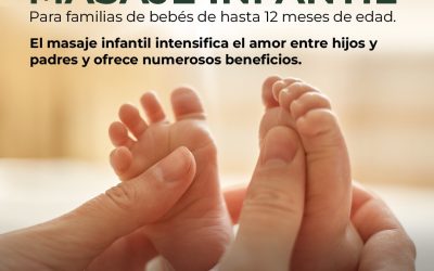 UN TALLER GRATUITO DE MASAJE INFANTIL PARA FAMILIAS DE BEBÉS DE HASTA 12 MESES DE EDAD, COMENZARÁ A DICTARSE EL 25 DE AGOSTO EN EL JARDÍN MATERNAL NUBECITAS