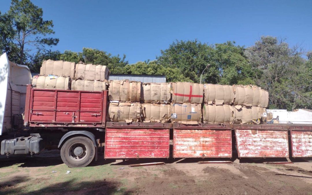 EL MUNICIPIO RECAUDÓ MÁS DE 4 MILLONES DE PESOS CON LA COMERCIALIZACIÓN DE 219.130 KILOS DE MATERIAL RECICLABLE DURANTE EL AÑO PASADO