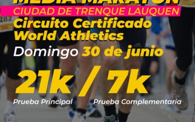 HAY 260 INSCRIPTOS PARA LA MEDIA MARATÓN CIUDAD DE TRENQUE LAUQUEN QUE SE DISPUTARÁ ESTE DOMINGO (30)
