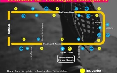 CON MUY BUENAS EXPECTATIVAS Y NUEVAMENTE EN UN CIRCUITO CERTIFICADO SE CORRERÁ ESTE DOMINGO (29) LA III EDICIÓN DE LA MEDIA MARATÓN CIUDAD DE TRENQUE LAUQUEN