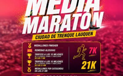 ÚLTIMOS DÍAS DE INSCRIPCIÓN PARA LA MEDIA MARATÓN QUE SERÁ EN TRENQUE LAUQUEN, EL DOMINGO 21 DE JUNIO