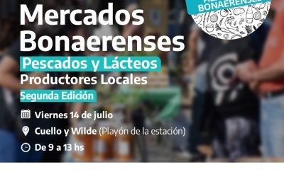 MERCADOS BONAERENSES VOLVERÁ EL PRÓXIMO VIERNES (14) A TRENQUE LAUQUEN CON PRODUCTOS LÁCTEOS Y PESCADOS, Y LA PARTICIPACIÓN DE EMPRENDEDORES LOCALES