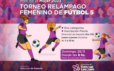 MES DE LA MUJER: ENCUENTRO CON LA ESCRITORA MARÍA PÍA LÓPEZ, TORNEO RELÁMPAGO DE FÚTBOL 5, INTERVENCIÓN DE ESCULTURA Y OBRA DE TEATRO