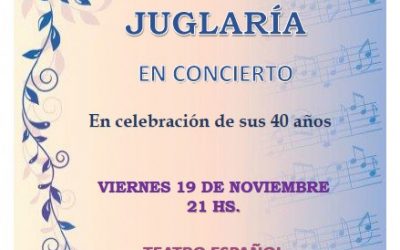 CON UN CONCIERTO EXCLUSIVO EN EL TEATRO ESPAÑOL, EL CORO MESTER DE JUGLARÍA CELEBRARÁ SUS 40 AÑOS DE VIDA