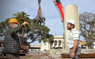 EL INTENDENTE Y LA REUBICACIÓN DEL MONUMENTO: “SE RESPETÓ LA HISTORIA Y EL PROYECTO Y TENER A SAN MARTÍN MÁS CERCA DEJA UN MENSAJE DE MIRAR HACIA EL FUTURO”