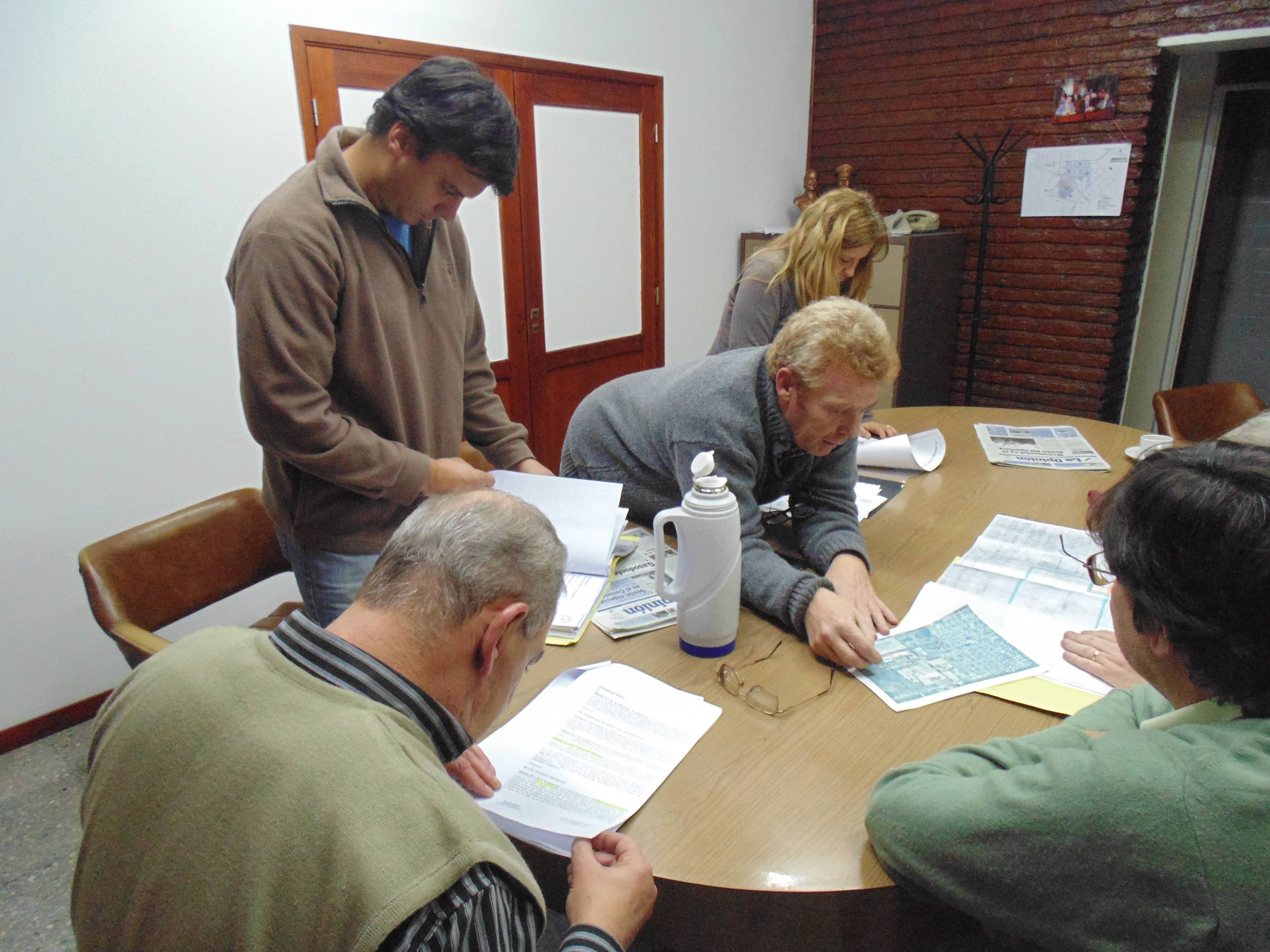 Motrel y Ombroni se reunieron con concejales