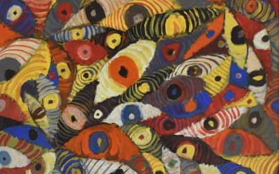 VERTIGO Y PROFUNDIDAD DE COLORES EN LA MUESTRA HEMISFERIOS EN EL TIEMPO, EN LA CASA DE LA HISTORIA