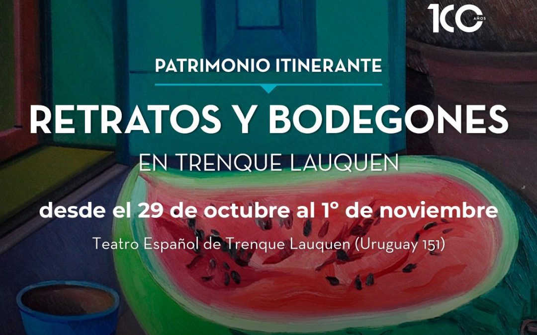 LA MUESTRA “RETRATOS Y BODEGONES” FORMARÁ PARTE DE “LA NOCHE DE LOS MUSEOS” Y ESTARÁ EN EXPOSICIÓN EN EL TEATRO ESPAÑOL