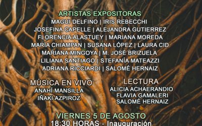 MUESTRA INTERDISCIPLINARIA DE 15 ARTISTAS EN EL TEATRO ESPAÑOL: SE INAUGURA EL VIERNES 5 DE AGOSTO CON MÚSICA EN VIVO Y LECTURA DE TEXTOS