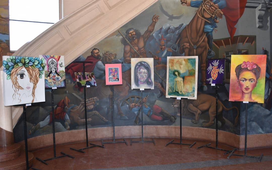 SE EXHIBE UNA MUESTRA SOBRE IGUALDAD DE GÉNERO EN EL HALL DEL MUNICIPIO