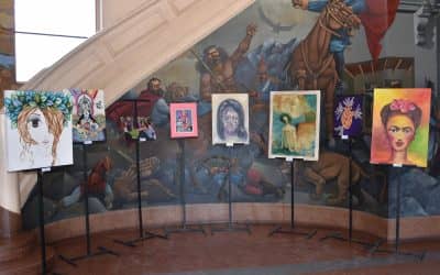 SE EXHIBE UNA MUESTRA SOBRE IGUALDAD DE GÉNERO EN EL HALL DEL MUNICIPIO