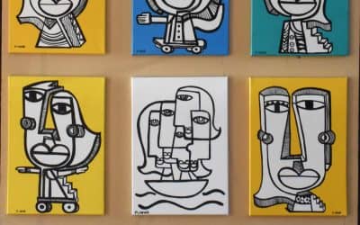 ESTÁ ABIERTA LA MUESTRA PICTORICA DEL ARTISTA PLASTICO MARIO LANGE, EN EL HALL DEL PALACIO MUNICIPAL