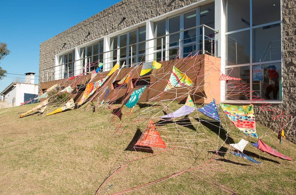 Se realizó la muestra de diseño y estampado textil