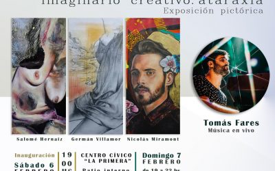 EL SÁBADO PRÓXIMO INAUGURAN UNA MUESTRA PICTÓRICA EN EL PATIO DEL CENTRO CÍVICO “LA PRIMERA