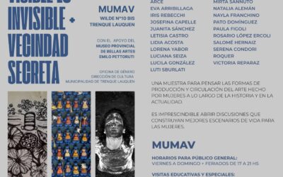 MES DE LA MUJER: EL MUMAV INAUGURA HOY (VIERNES) DOS MUESTRAS: “VISIBLE LO INVISIBLE” Y “VECINDAD SECRETA”