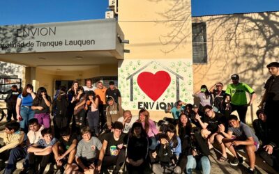 QUEDÓ INAUGURADO EL MURAL REALIZADO POR JÓVENES DEL PROGRAMA ENVIÓN