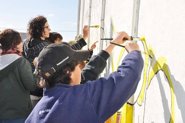 Envión festeja 3 años de trabajo “a la par”