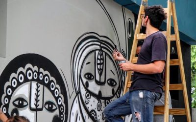 CHARLAS, EXPOSICIONES, PRESENTACIÓN DE LIBROS Y MÚSICA ENMARCARÁN LA 1º BIENAL Y 6º ENCUENTRO NACIONAL DE ARTE MURAL QUE ORGANIZA EL MUNICIPIO