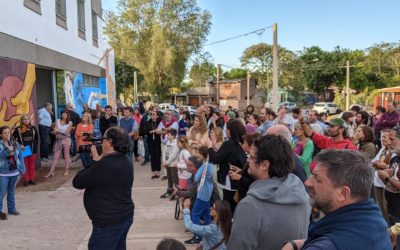MENSAJES SIN FRONTERAS, COLOR Y MÚSICA RESIGNIFICARON EL PARQUE ESCUELA TÉCNICA EN EL CIERRE DE LA PRIMERA BIENAL Y SEXTO ENCUENTRO NACIONAL DE ARTE MURAL
