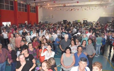 CASI TODO BERUTTI DESPIDIÓ LOS BAILES DE CARNAVAL EL SÁBADO EN EL POLIDEPORTIVO MUNICIPAL