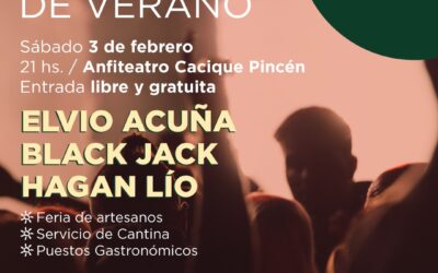 ELVIO ACUÑA, BLACK JACK Y HAGAN LÍO, PARA MOVERSE AL RITMO DE LA CUMBIA ESTE SÁBADO EN EL ANFITEATRO DE «EL PARQUE» EN LA 2ª NOCHE DE MÚSICA DE VERANO