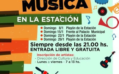 VERANO CALIENTE Y A PURO RITMO: AL CICLO MÚSICA EN LA ESTACIÓN SE SUMAN “TRENQUE BAILA EN CARNAVAL” Y UNA NOCHE DE ROCK EN EL SKATEPARK