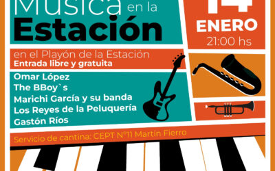 MÚSICA EN LA ESTACIÓN ESTRENA LA EDICIÓN 2024 EL DOMINGO EN EL PLAYÓN DEL FERROCARRIL