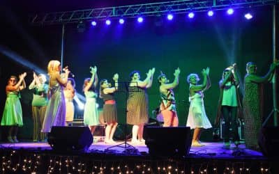 OTRA NOCHE IDEAL PARA UN PROGRAMA QUE SE CONVIRTIÓ EN UN CLÁSICO DEL VERANO: «MÚSICA EN LA ESTACIÓN»