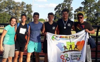 Deportistas locales participaron del Torneo Nacional de Atletismo