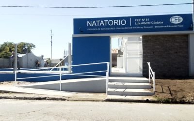 LA MUNICIPALIDAD Y EL ENTE DESCENTRALIZADO DE 30 DE AGOSTO INAUGURAN EL PRÓXIMO VIERNES (25) EL NUEVO COMPLEJO NATATORIO EN EL CEF Nº 81