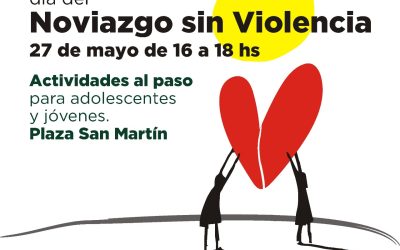 ACTIVIDADES AL PASO PARA ADOLESCENTES Y JÓVENES EL VIERNES EN PLAZA SAN MARTÍN, POR EL DÍA DEL NOVIAZGO SIN VIOLENCIA