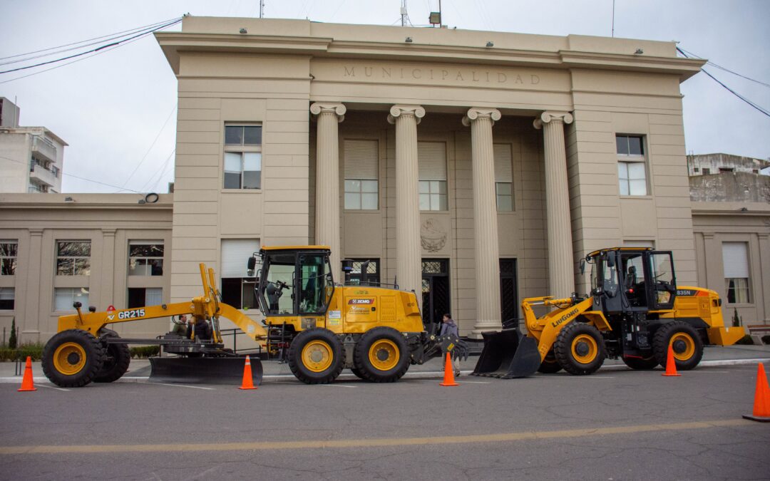 La Municipalidad de Trenque Lauquen fortalece la red vial rural con nuevas inversiones en maquinaias