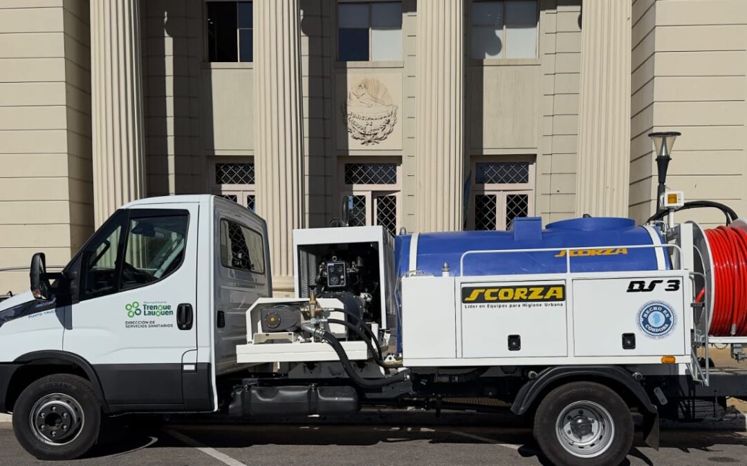 EL MUNICIPIO SIGUE INVIRTIENDO PARA MEJORAR LOS SERVICIOS: ADQUIRIÓ UN DESOBSTRUCTOR DE CLOACAS 0 KILÓMETRO