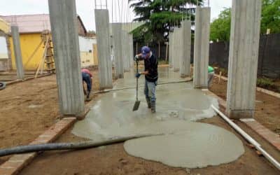 MAS AVANCES EN LA OBRA DE LA GUARDIA DEL HOSPITAL: HOY (LUNES) COMIENZAN LOS TRABAJOS DE ARMADO DE VIGAS