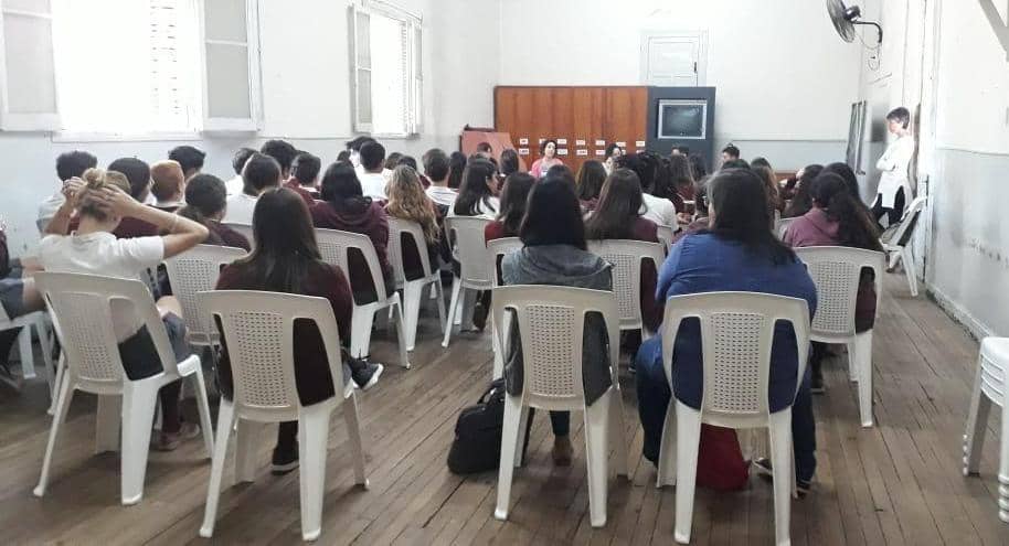 DIFERENTES ÁREAS MUNICIPALES PARTICIPARON DE UNA CHARLA INFORMATIVA EN EL INSTITUTO NUESTRA SEÑORA DEL ROSARIO