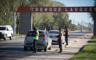 Operativo preventivo de tránsito en los accesos a la ciudad