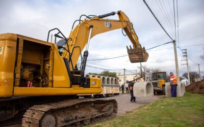 EL MUNICIPIO COMENZÓ LA OBRA DE ADECUACIÓN DEL SISTEMA DE DESAGÜE PLUVIAL EN CALLE MALDONADO
