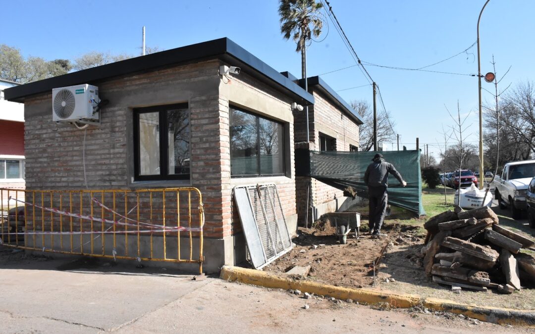 AVANZA LA OBRA DE AMPLIACIÓN DEL EDIFICIO DE LA DIRECCIÓN DE SERVICIOS SANITARIOS DEL MUNICIPIO