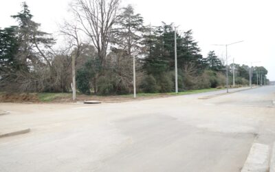 LA OBRA DE DESAGÜES PLUVIALES DE LA AMPLIACIÓN URBANA ENTRÓ EN LA ETAPA DE DETALLES FINALES Y QUEDÓ HABILITADA LA CALLE TALA