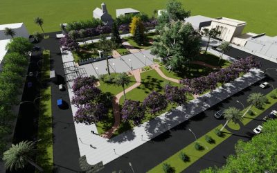EL MUNICIPIO AVANZA CON LA REMODELACIÓN DE LA PLAZA SAN MARTÍN: LOS ASPECTOS SALIENTES DE LA OBRA Y CÓMO QUEDARÁ TERMINADA