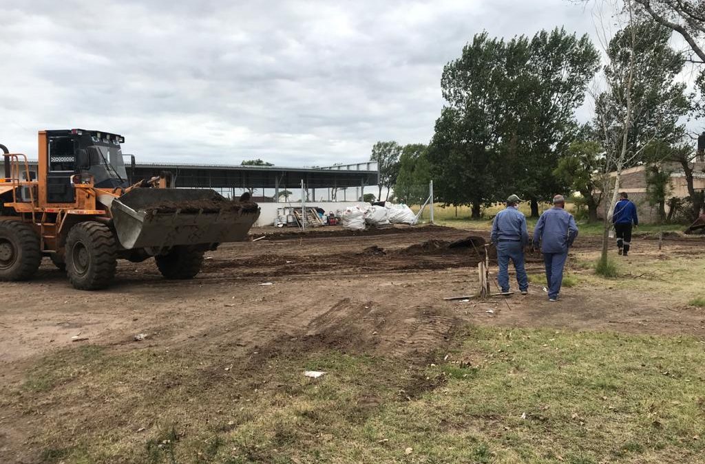 COMENZARON LAS OBRAS DE LA NUEVA CELDA PARA EL ALMACENAMIENTO DE RESIDUOS CATEGORÍA B EN EL CENTRO DE ACOPIO TRANSITORIO