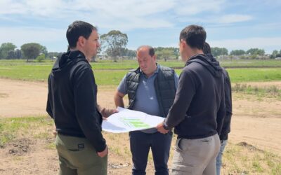CONTINÚA LA OBRA DE AMPLIACIÓN Y MEJORAS DEL POLIDEPORTIVO MUNICIPAL “POROTO” ABÁSOLO