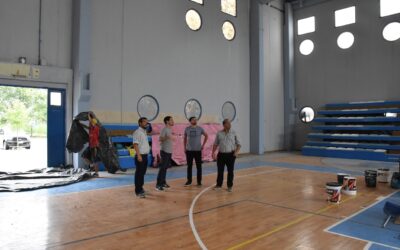 SE COMPLETA LA PRIMERA ETAPA DE LA PUESTA EN VALOR INTEGRAL DEL POLIDEPORTIVO MUNICIPAL “POROTO” ABÁSOLO